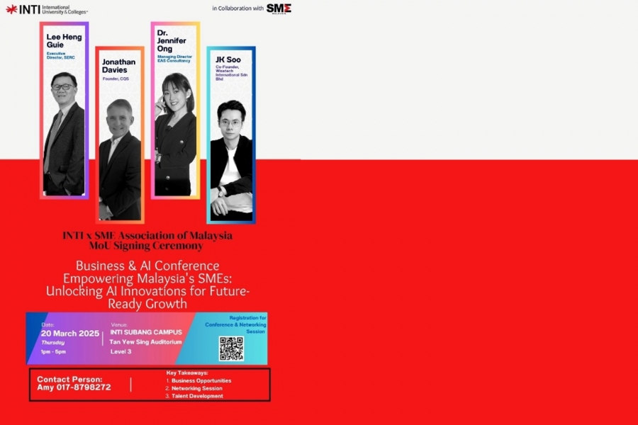 Business &amp; AI Conference Empowering Malaysia's SMEs: Unlocking AI Innovations for Future-Ready Growth